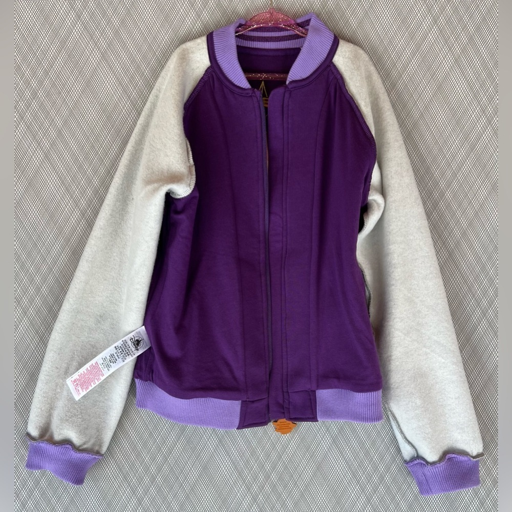 Disney - Wish Asha Star Purple Varsity Jacket (Size 7/8) NWT - Picture 5 of 7